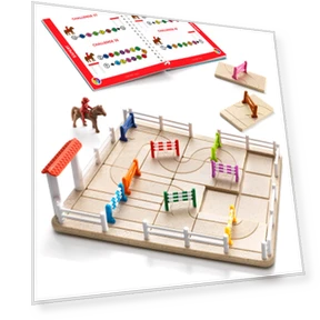 Horse Academy Brain Training Puzzle — Puzzle Pieces, SmartGames