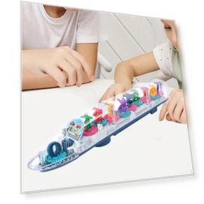 Interactive Electric Train Toy — Interactive Learning Devices, Topmartbuy