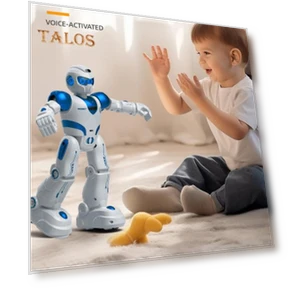 Programmable Dancing Robot with LED Eyes — Interactive Figures & Robots, Vogue Wardrobe