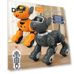 Programmable Robotic Dog — Interactive Animal Companions, Play with You