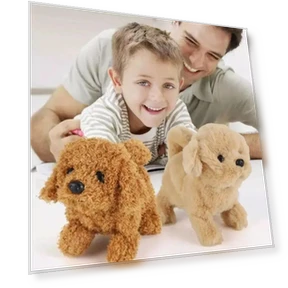 Realistic Plush Smart Dog Toy — Interactive, HIMO Group