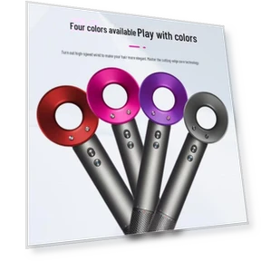 Silent Hair Dryer with Intelligent Temperature Control — Dryers & Accessories, Perfect choice for your home