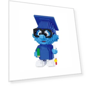 Smart Blue Dwarf Building Set — Construction Kits, Board M Factory