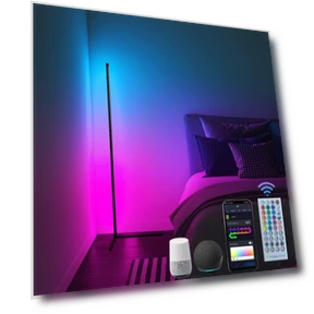 Smart Corner Floor Lamp — Standing Lights, GYROBALL