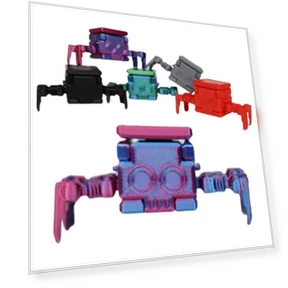Transformable Spider Robot Cube Figure — Dolls & Figures, Lnatis