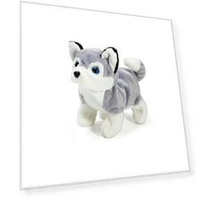Electric Realistic Plush Dog — Interactive, DIYelecs