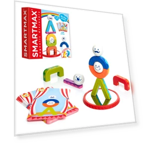 Magnetic Toy Acrobatics with Task Cards — Construction Kits, Smartmax