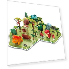 Сборная игрушка динозавр — Construction Kits, TOKYO selection