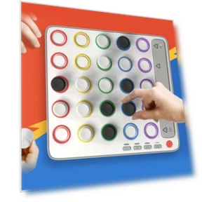 Smart AI Referee 4 in a Row Strategic Travel Board Game — Travel Games, TOKYO selection