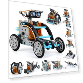 Solar Robot Kit Science STEM Toy — Solar Power, Lucky Doug