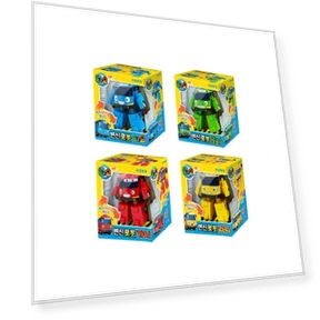 Transformation Robot 4 Set — Playsets, Dam Yi