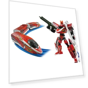 Transforming Robot Shinkalion Z Train Toy — Toy Vehicles, Tomy