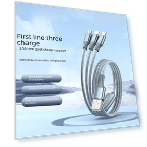 3-in-1 Fast Charging Cable — Cables, Romoss Gadgets
