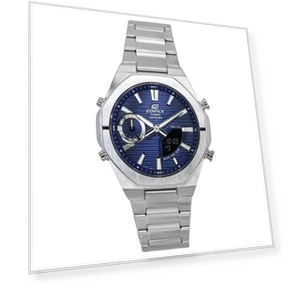 Analog Digital Watch with Smartphone Link — Men's Timepieces, Casio