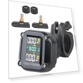 Color LCD Display Tire Pressure Monitoring System — TPMS Sensor Replacements, LEEPEE Automotive Parts