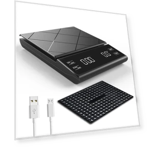 Electronic Coffee Drip Scale — Precision Weighing Solutions, Crown Global