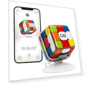 Evolutionary 3x3 Puzzle App Bluetooth Connection Smart Cube — Puzzles, SAMURAI STYLE