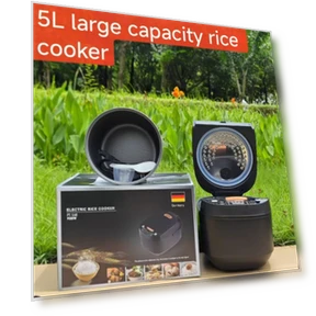 Large Capacity Smart Rice Cooker — Rice Cooking Essentials, Crown Global