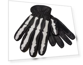 Leather and Mesh Gloves with Smartphone-Compatible Design — Gloves, nicoJAPAN