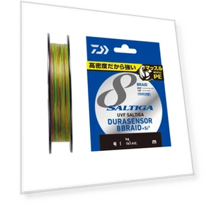 PE Line UVF Saltigadura Sensor — Braided, Daiwa