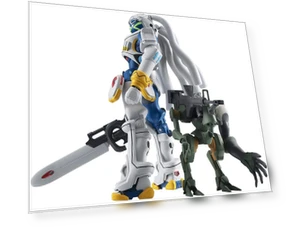 Robot Spirits OVERMAN King Gainer Gachiko Action Figure — Heroic Collectibles, TAMASHII NATIONS