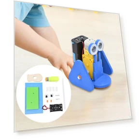 Scientific Experiment Toy Electronic Engine Little Inventions Robot Craft Construction — Construction Kits, Closet of Beauty