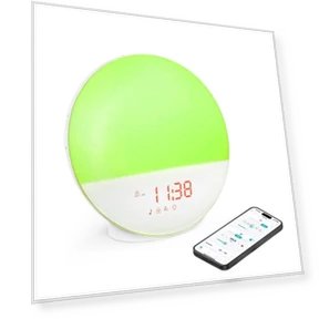 Smart Alarm Clock with Light — Alarms & Clocks, Daily necessities-V