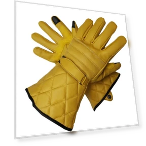 Touchscreen Compatible Goat Leather Gloves — Gloves, nicoJAPAN