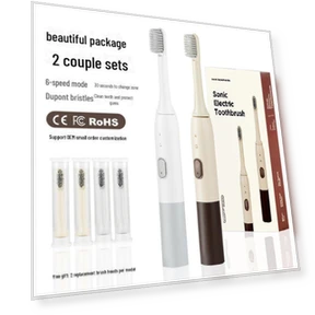 USB-Rechargeable Smart Toothbrush with Soft Bristles — Dental Hygiene Essentials, Dental Clinic