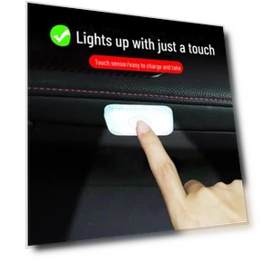 Wireless Induction LED Car Interior Light — Light Kit, AI Market