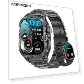 1.96-inch AMOLED Display Smart Watch with Bluetooth Calls — Smartwatches, MEVADEN