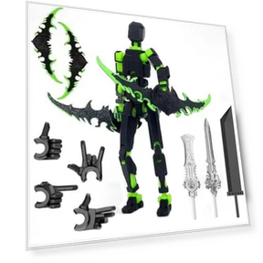 3D Printed Titan Robot Mobile Doll Set — Collectible Statues, DONOTTAG