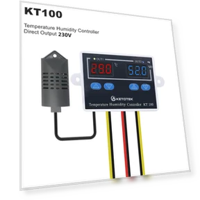 Double Digital Thermostat — Home Climate Control, Ketotek