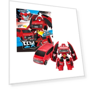 Mini Transforming Robot Toy — Interactive Figures & Robots, Dam Yi