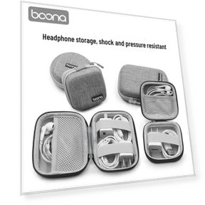 Shockproof EVA Bluetooth Headset Storage Case — Storage, Smarter than future