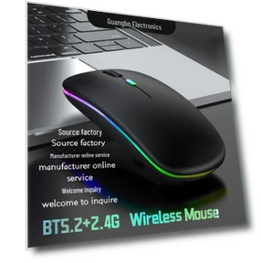 Silent Rechargeable Bluetooth Gaming Mouse — Mouse Pads, ElectroCN