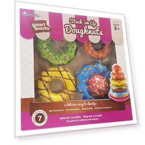 Smart Cookie Donut Stacking — Stacking Blocks, Board M Factory
