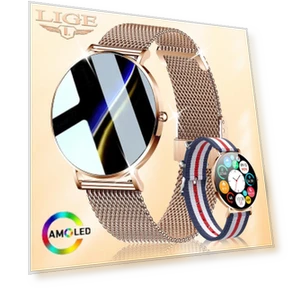 Ultra-Thin Minimalist Smart Watch — Smartwatches, LIGE