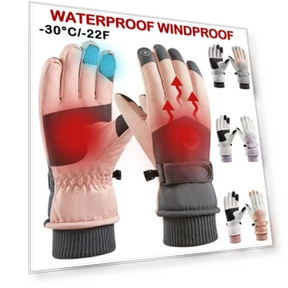 Winter Warm Windproof Waterproof Touchscreen Thermal Gloves — Gloves & Mittens, Gift World