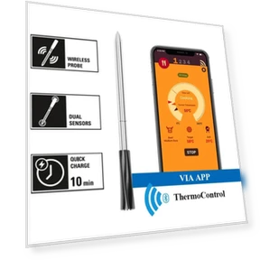 Wireless Meat Food Thermometer — Thermometers, Daily necessities-V