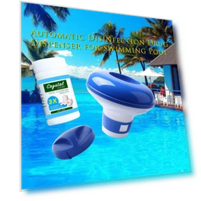 Automatic Floating Pool Chlorine Dispenser — Pool Cleaner Maintenance Components, AI Supermarket
