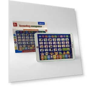 Bilingual Learning Tablet — Children's Corner, Peach Bloom