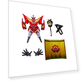 Bustaro Sentai Don Brothers DX Donrobotaro — Dolls & Figures, SAKURA BLOSSOM