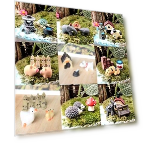 DIY Miniature Dollhouse Craft Set — Doll Crafting, Ara