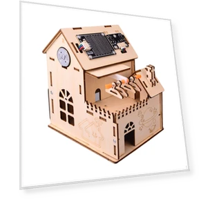 Educational Smart Home Wooden Kit — Construction Kits, Love DIY