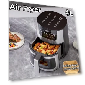 Large Capacity Intelligent Air Fryer — Air Fryers, DC-HOME Textile