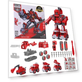 Mechanical Driver Robot Transformer Building Toy Tool — Construction Kits, TAKUMIYA