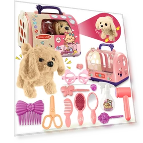 Plush Robot Dog Electronic Toy — Interactive Learning Devices, Zen Picks - Japan Product select -