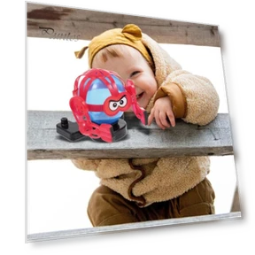 Remote-controlled battle robot with balloons — Interactive Learning Devices, Safety toy