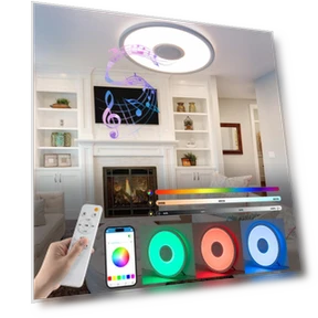 RGB Bluetooth Music Ceiling Light — Overhead Lighting, Trend CCC